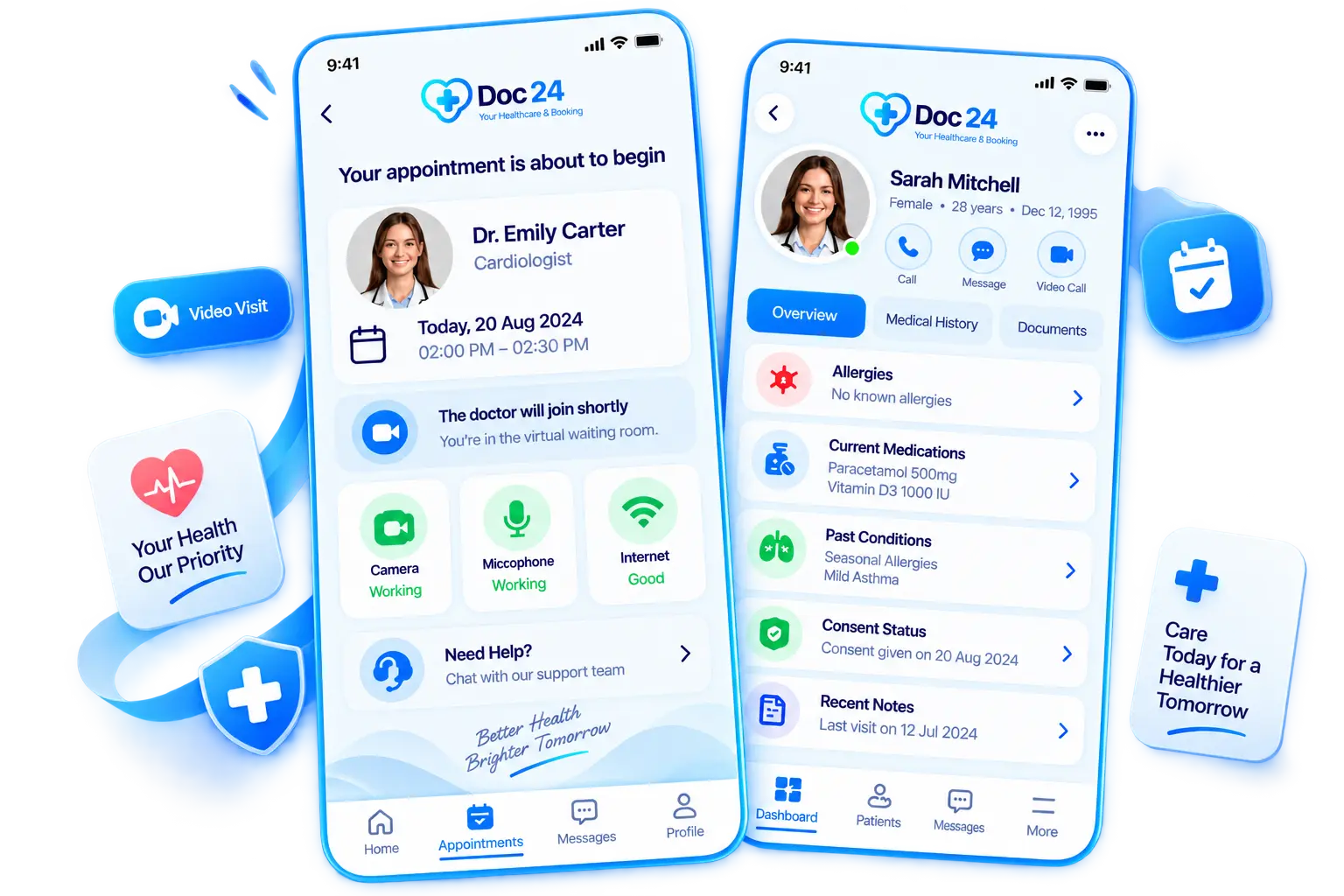 Healthcare & Details Mockups
