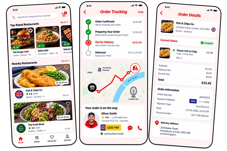 Idowaz App Screen Mockups